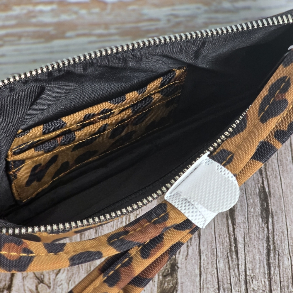 *NWT* BAGGU Leopard Print Pochette Shoulder Bag - Picture 7 of 10